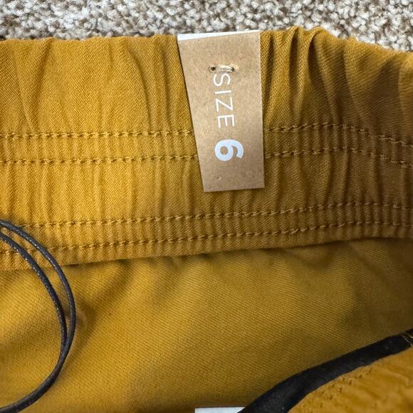 prAna Halle Joggers II E-Waist Hiking Outdoor Pants NWT Size 6 Antique Bronze - Picture 3 of 9